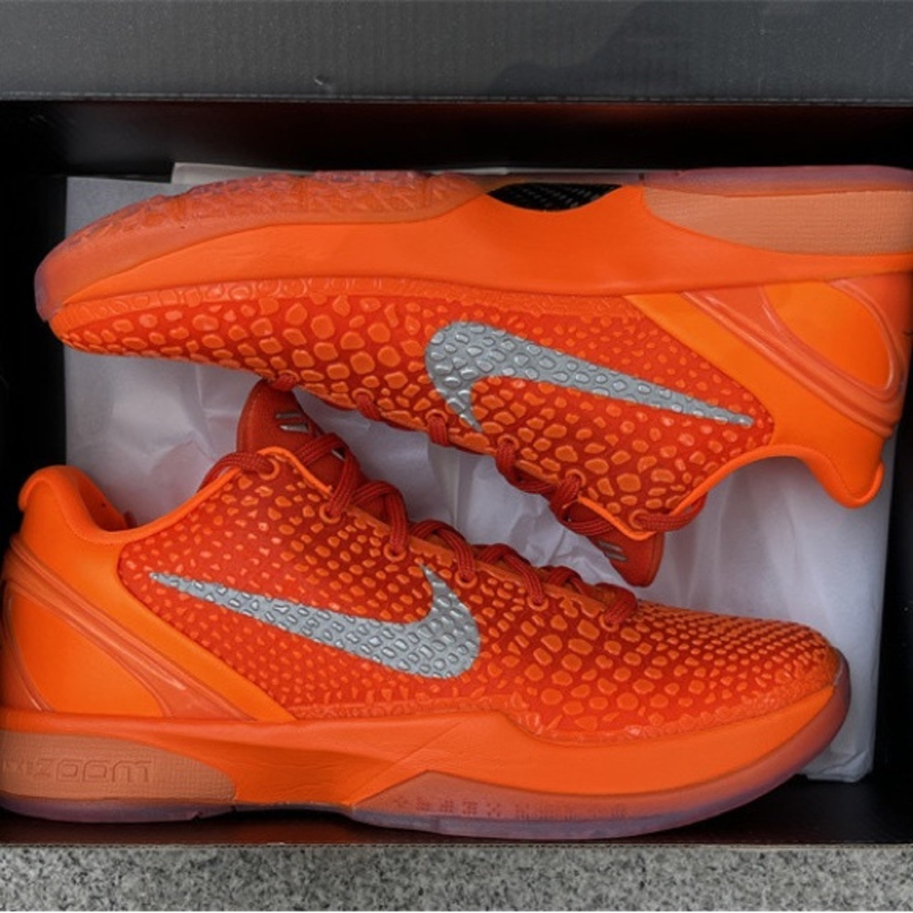 Nike Zoom Kobe 6 Protro Man's Total Orange Ih - image 3